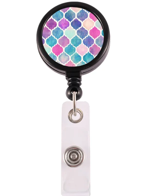 Hospitrix Badge / ID Jojo Zwart met Patroontje