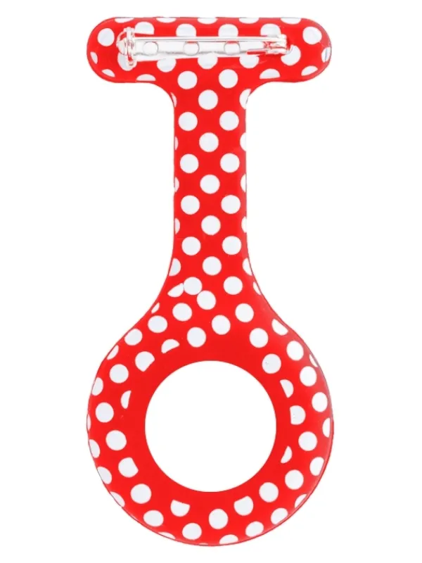 Hospitrix Losse Siliconen Hoesjes VerpleegstersHorloge Polka Dots