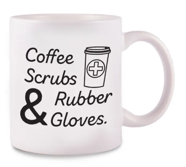 Hospitrix Mok Coffee, Scrubs, Rubber & Globes