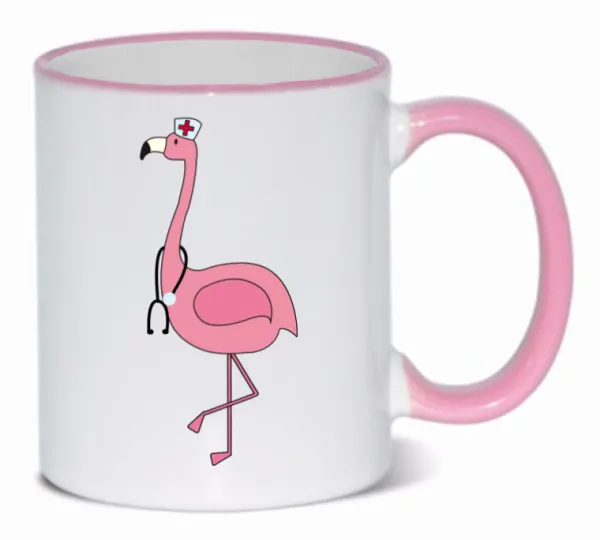 Hospitrix Mok Flamingo Roze