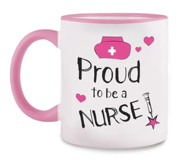 Hospitrix Mok Proud to be a Nurse 2 Roze