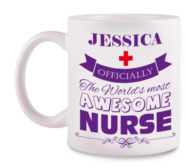 mug_awesome_nurse_met_naa_5.webp Hospitrix Mug Awesome Nurse Met Naam Opdruk