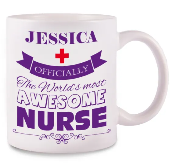 mug_awesome_nurse_met_naa_6.webp Hospitrix Mug Awesome Nurse Met Naam Opdruk
