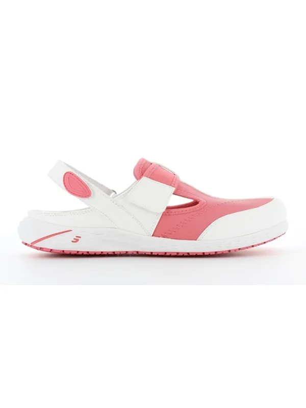 Safety Jogger / Oxypas Oxypas / Safety Jogger Aliza Wit/Fuchsia