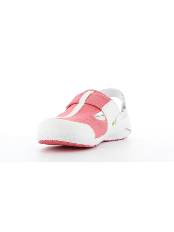 oxypas__safety_jogger_ali_3.webp Safety Jogger / Oxypas Oxypas / Safety Jogger Aliza Wit/Fuchsia