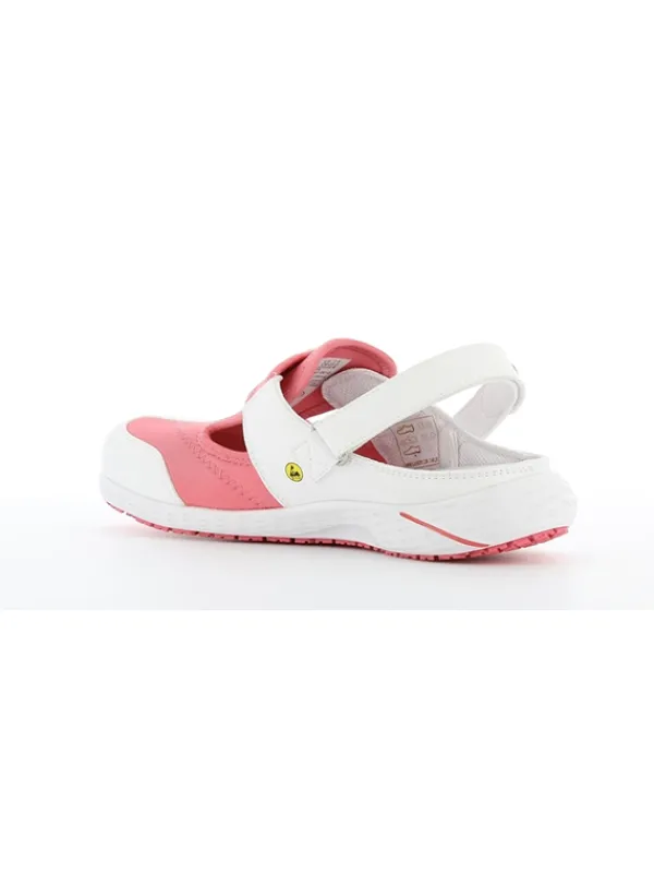 oxypas__safety_jogger_ali_5.webp Safety Jogger / Oxypas Oxypas / Safety Jogger Aliza Wit/Fuchsia