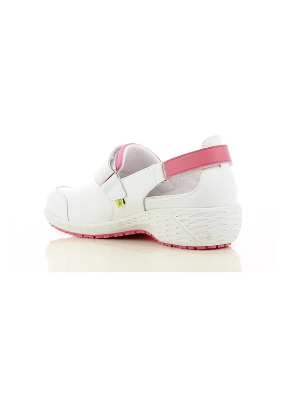oxypas__safety_jogger_sam_7.webp Safety Jogger / Oxypas Oxypas / Safety Jogger Samantha Wit/Fuchsia