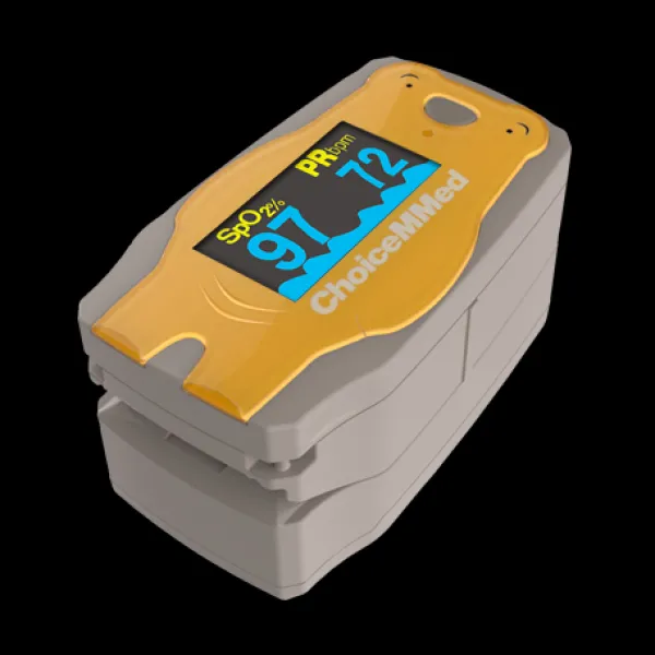 saturatiemeter_oxywatch_m_3.webp ChoiceMMed Saturatiemeter OxyWatch MD300C52 voor Kinderen Oranje