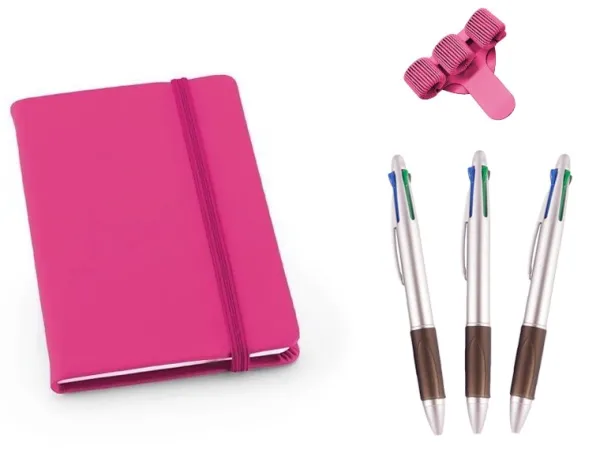 Hospitrix Set Notitieboek A6 Roze
