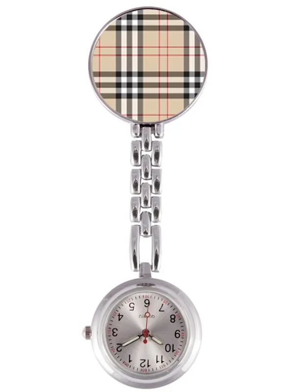 Hospitrix Verpleegstershorloge Tartan