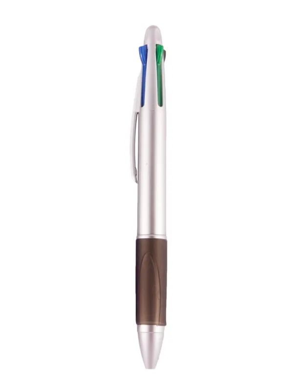 Hospitrix Vier Kleuren Pen Zilver/Rood